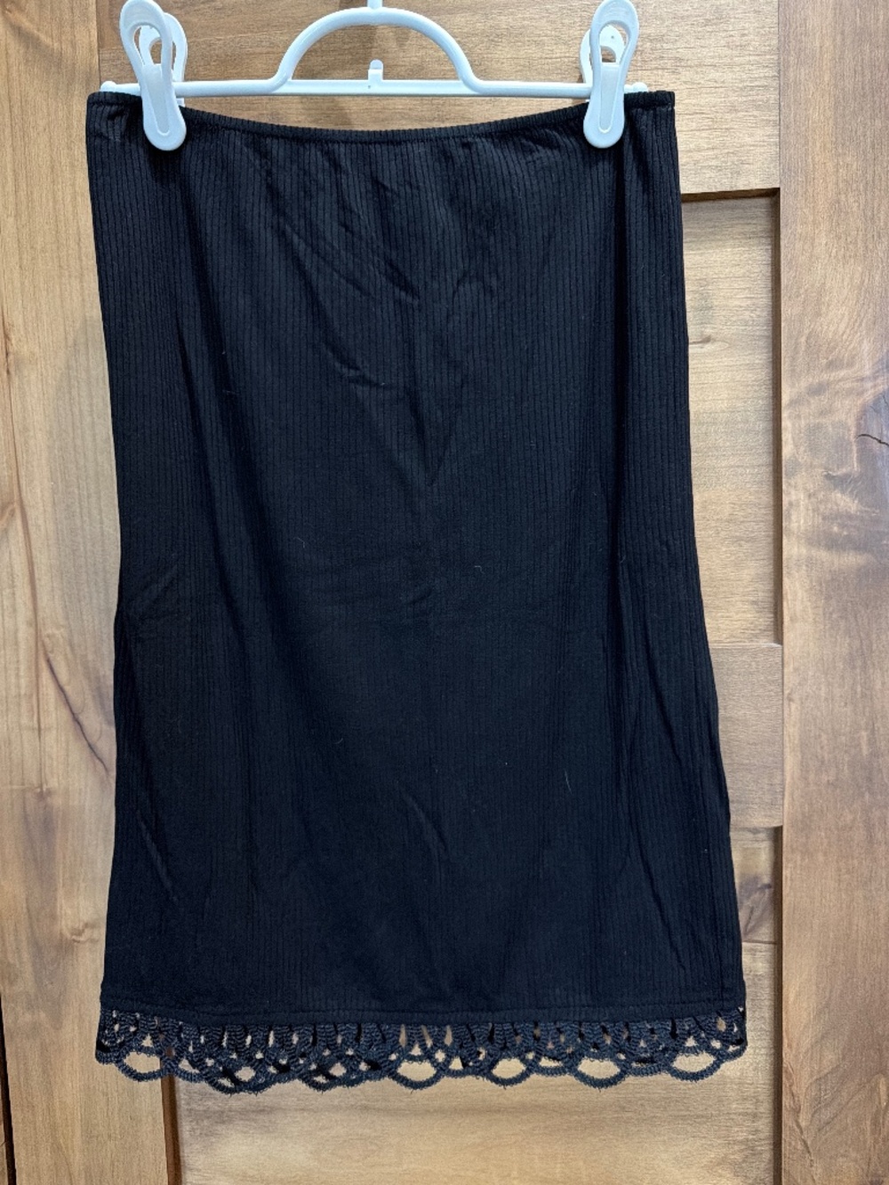 Black skirt